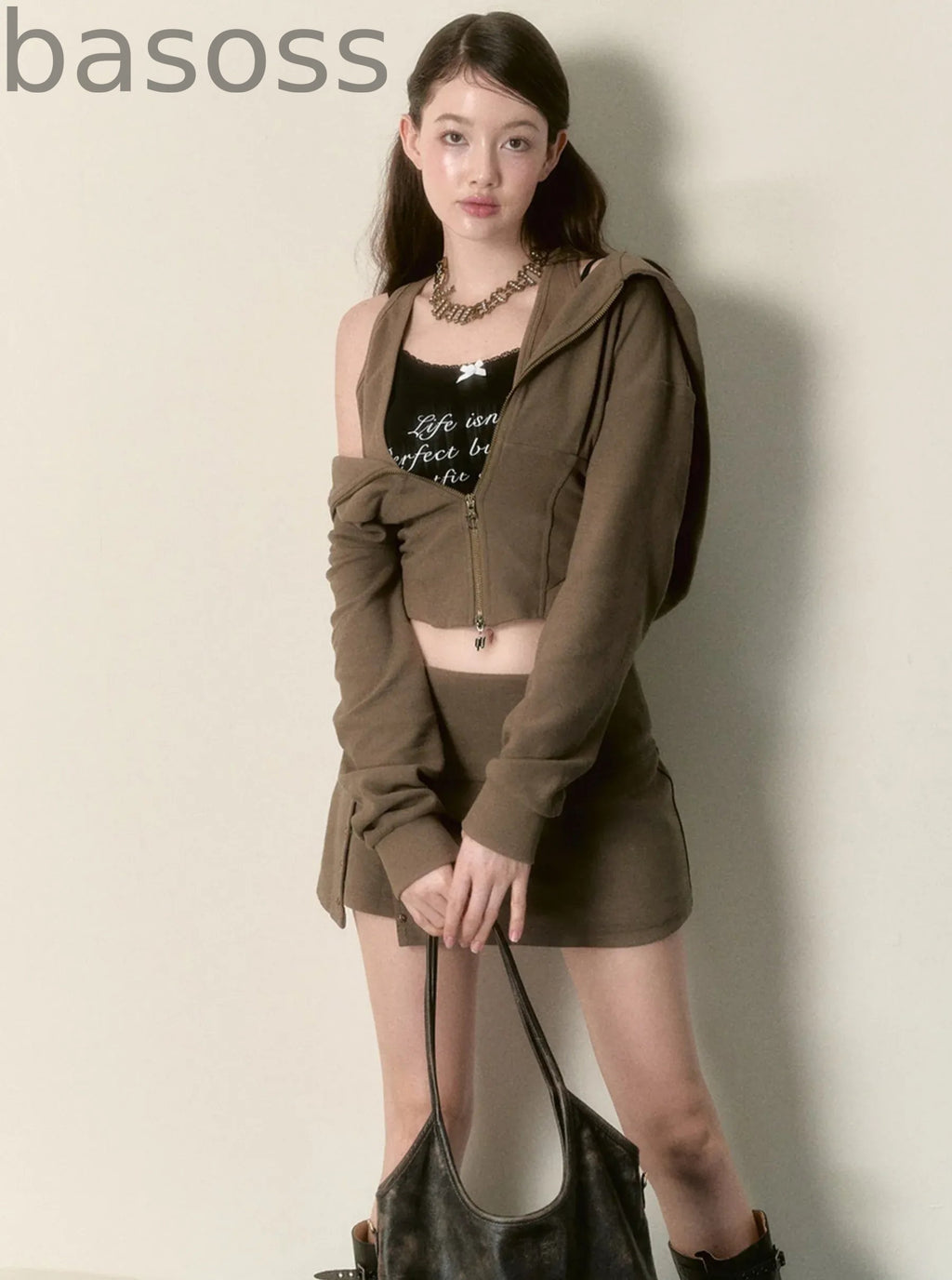 Autumn Hooded Two-Piece Set-Up
